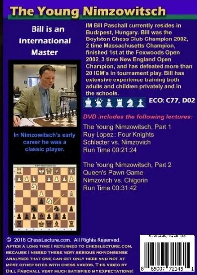 The Young Nimzowitsch - Chess Lecture - Volume 177 - Image 2