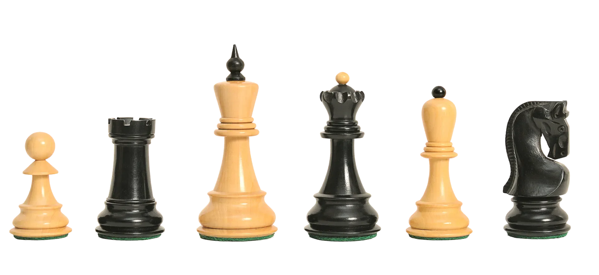 The Zagreb '59 Series Chess Pieces - 3.875" King