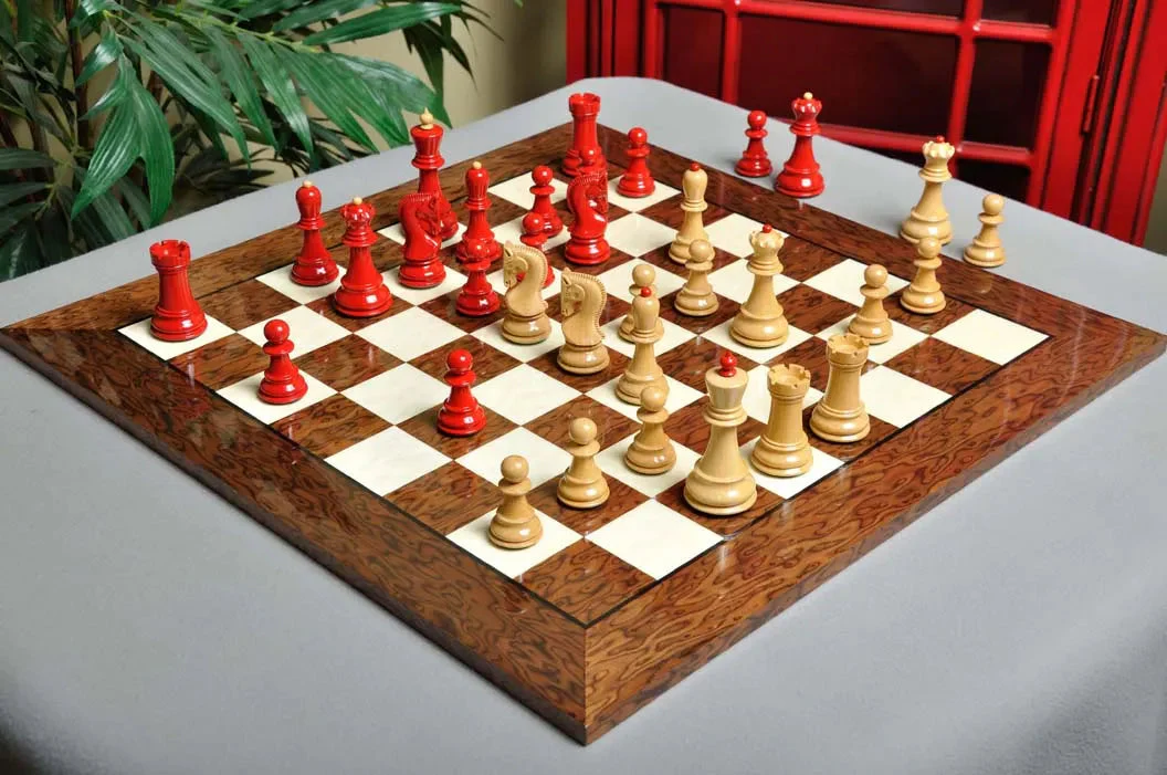 Red and Natural Lacquered - Image 4