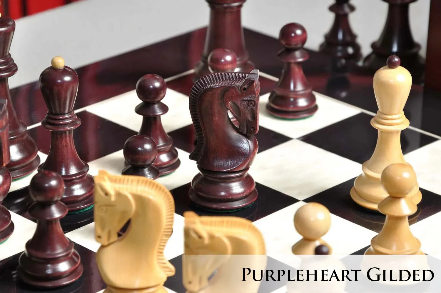The Gilded Zagreb '59 Series Chess Set, Box, & Board Combination - Image 4