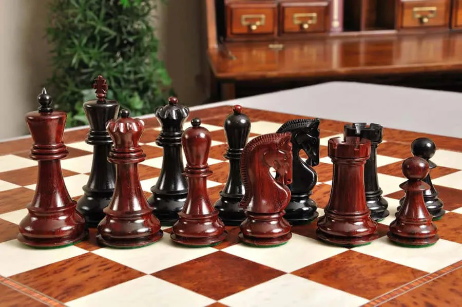 The Zagreb '59 Series Prestige Chess Pieces - 3.875" King - Image 8