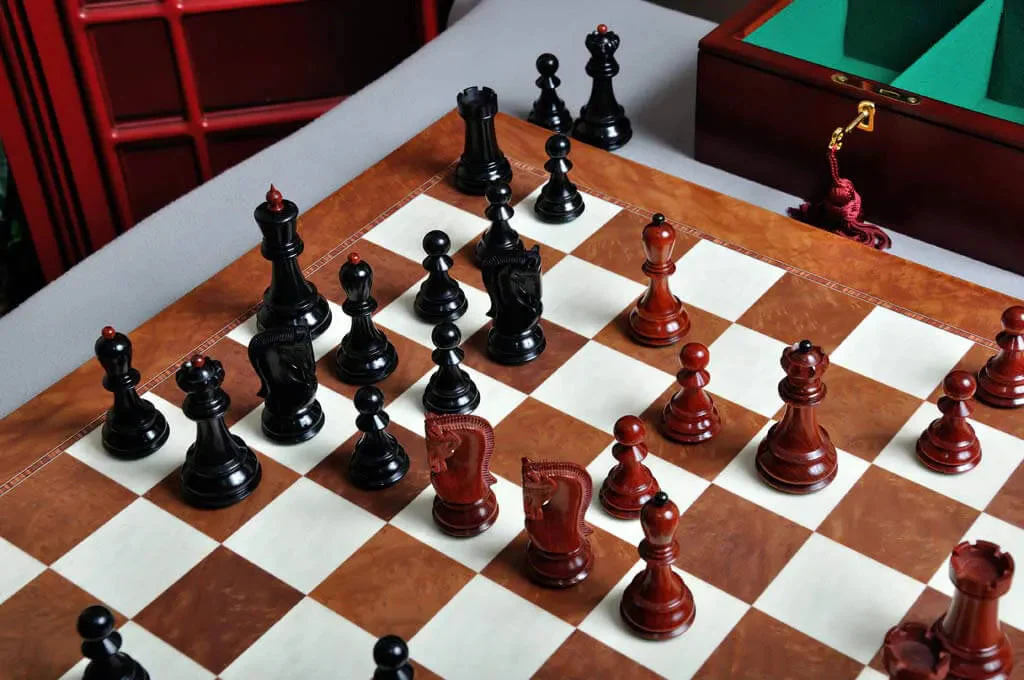 The Zagreb '59 Series Prestige Chess Set, Box, & Board Combination - Image 12