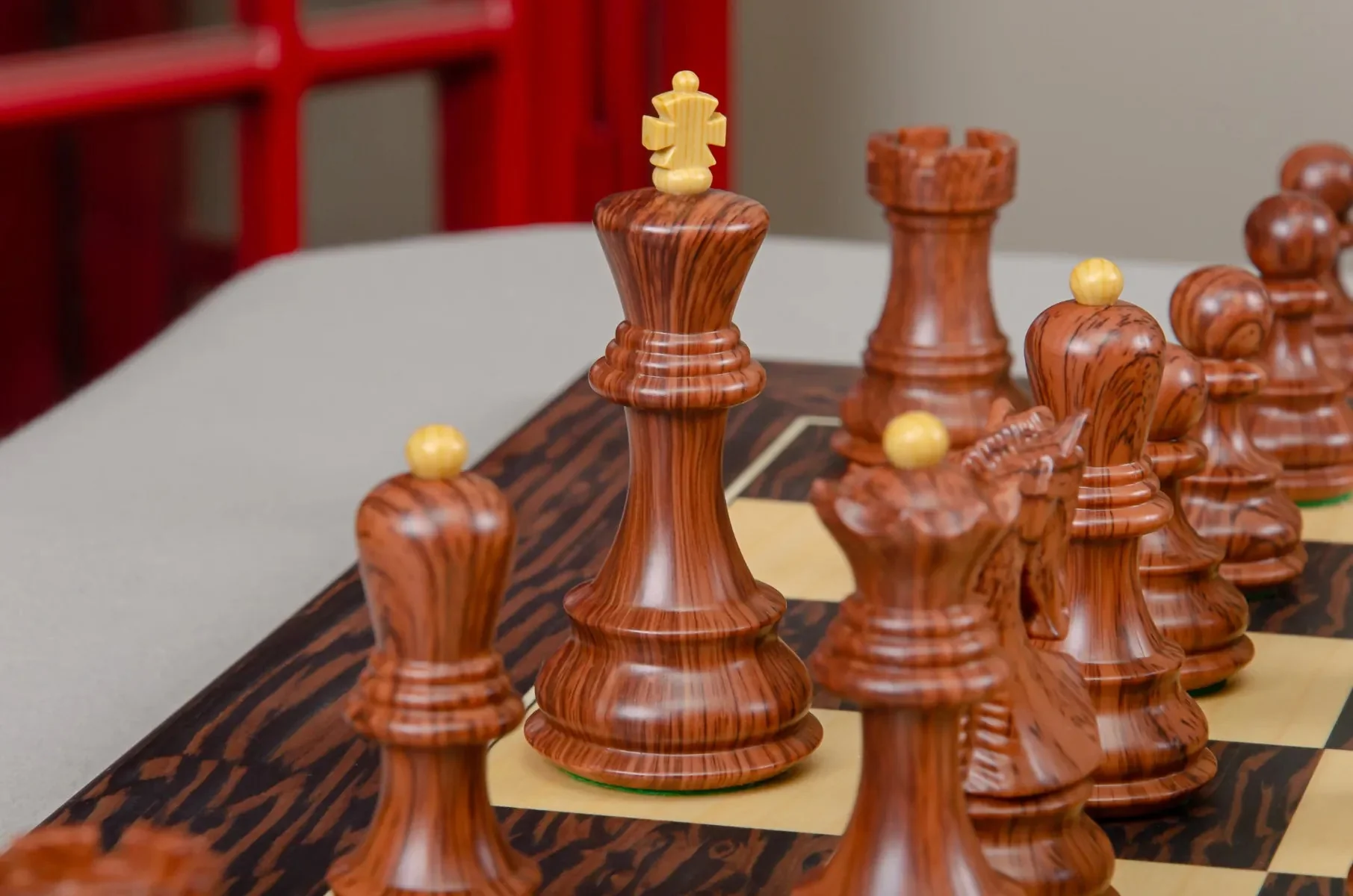 The Zagreb Series Chess Pieces - 3.75" King - Woodtek - Image 4
