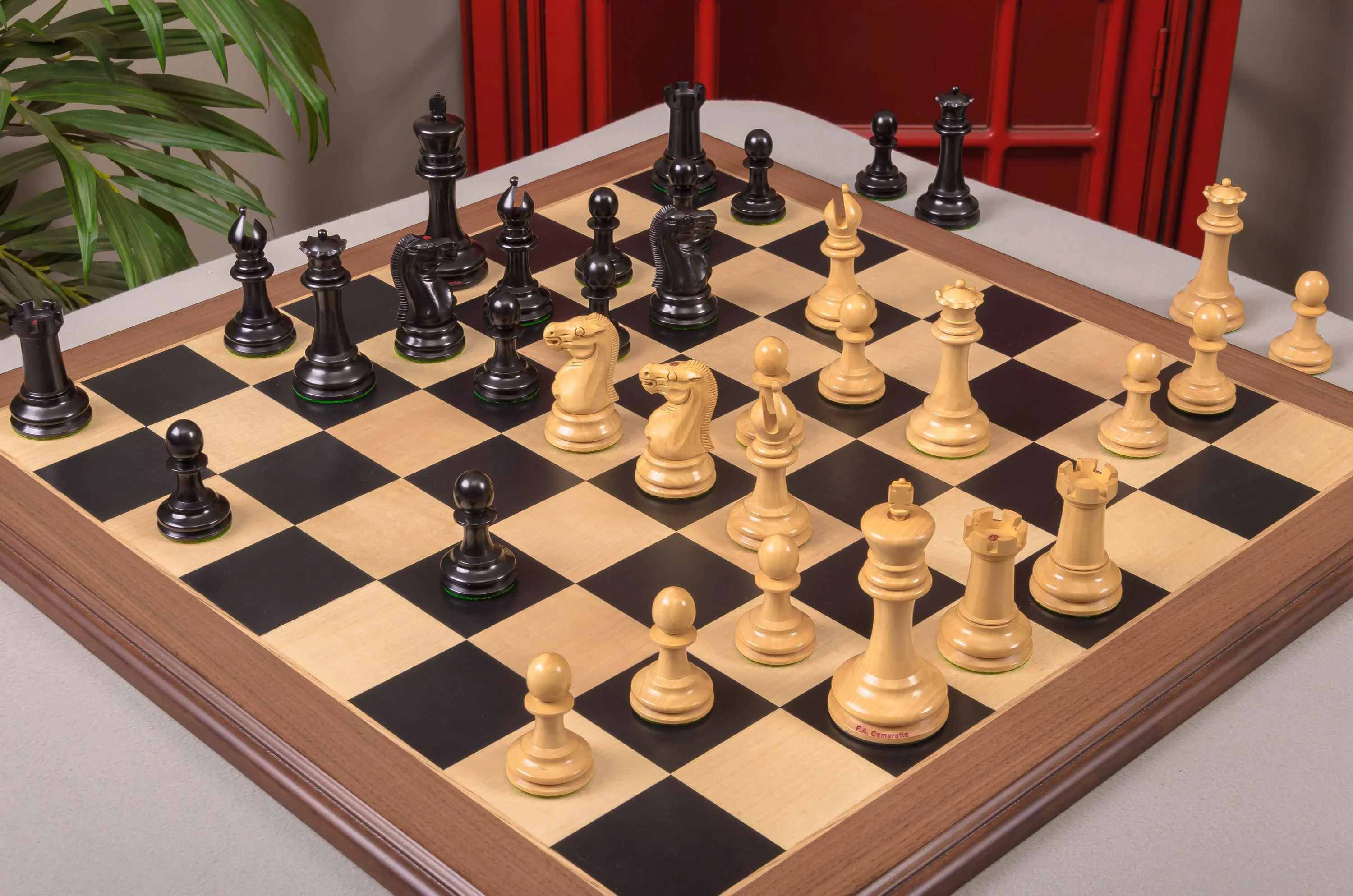 The Zukertort Luxury Chess Pieces - 4.4" King - From the Camaratta Collection - Image 3