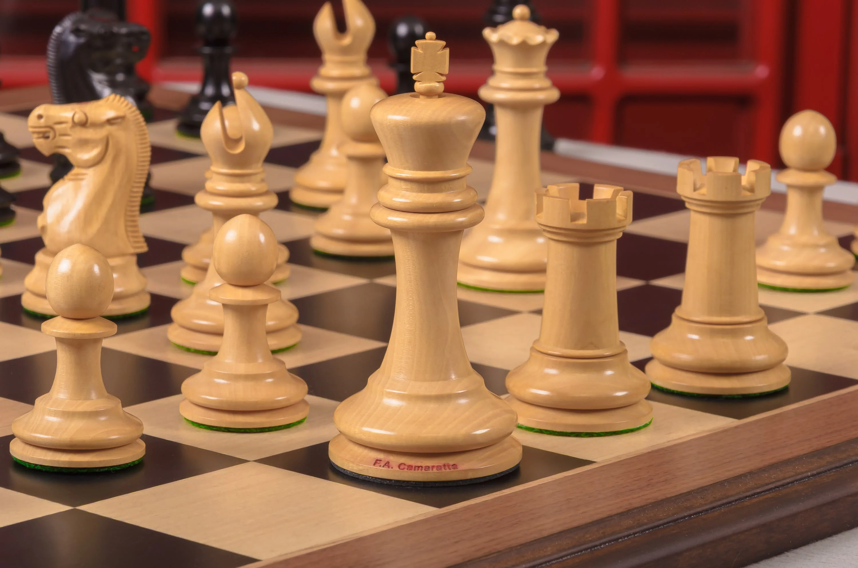 The Zukertort Luxury Chess Pieces - 4.4" King - From the Camaratta Collection - Image 4