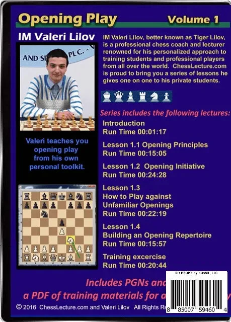 Tiger Lilov's Chess Secrets Volume 1: Opening Play - Chess Lecture - Volume 146 - Image 2