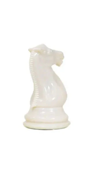 Traditional Staunton Pieces - Ivory Knight