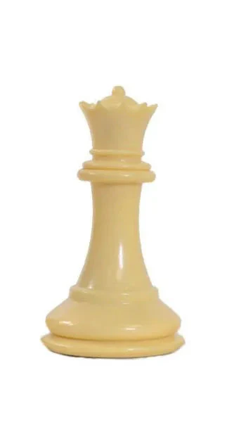 Traditional Staunton Pieces - Natural Queen