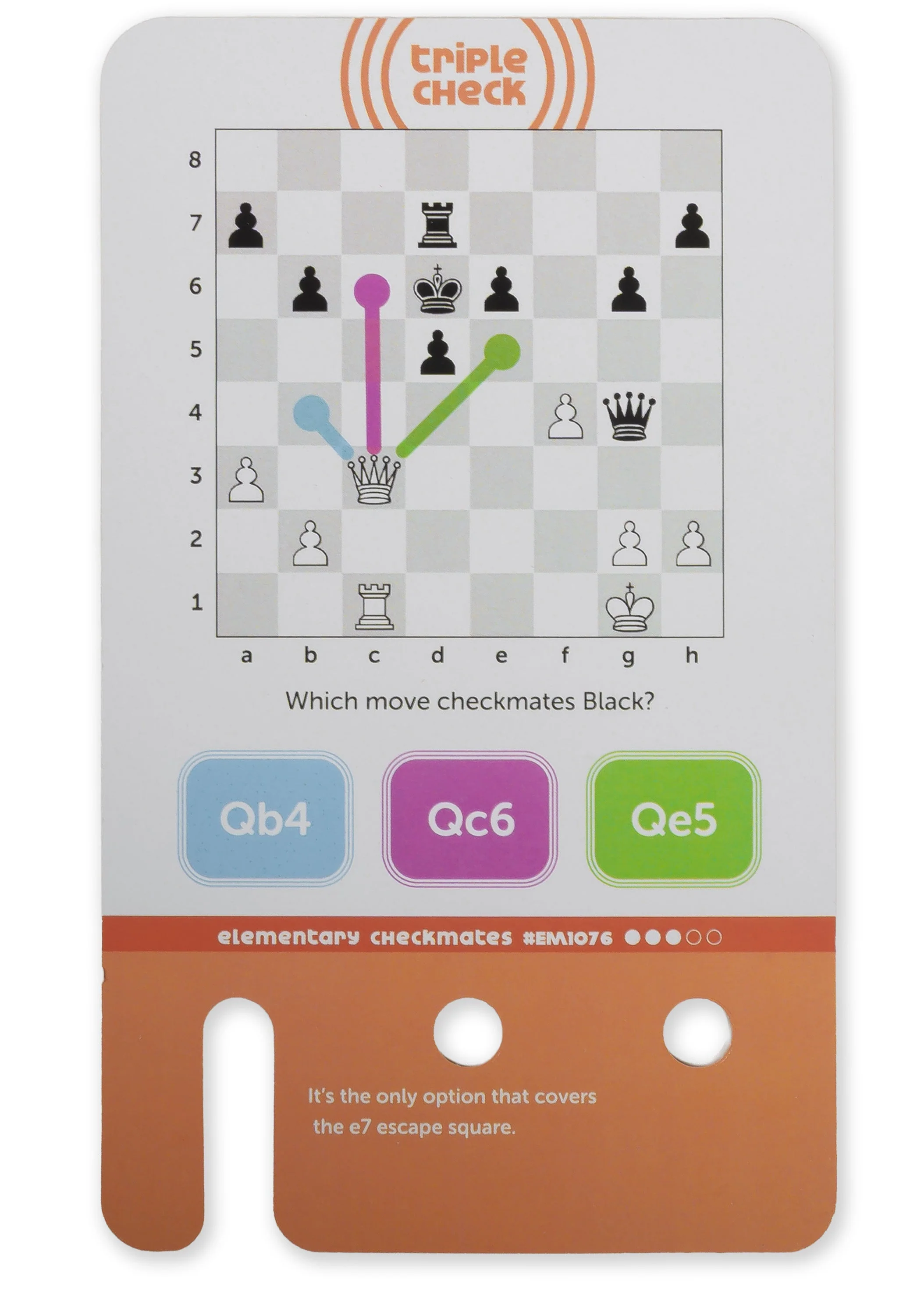 Triple Check Elementary Checkmates Deck (Cards Only) - Image 8