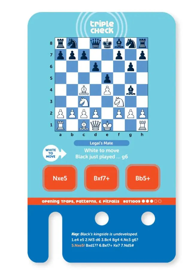 Triple Check Opening Traps, Patterns, & Pitfalls Deck (Cards Only) - Image 4