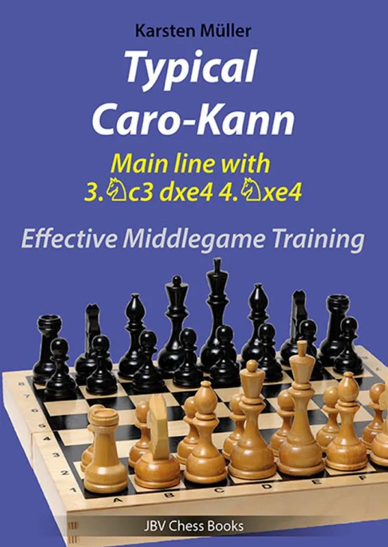 PRE-ORDER - Typical Caro-Kann Main line with 3.Nc3 dxe4 4.Nxe4