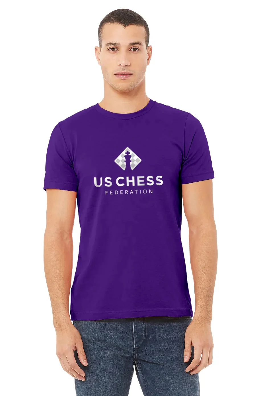 US Chess Federation logo T-shirt - Image 65