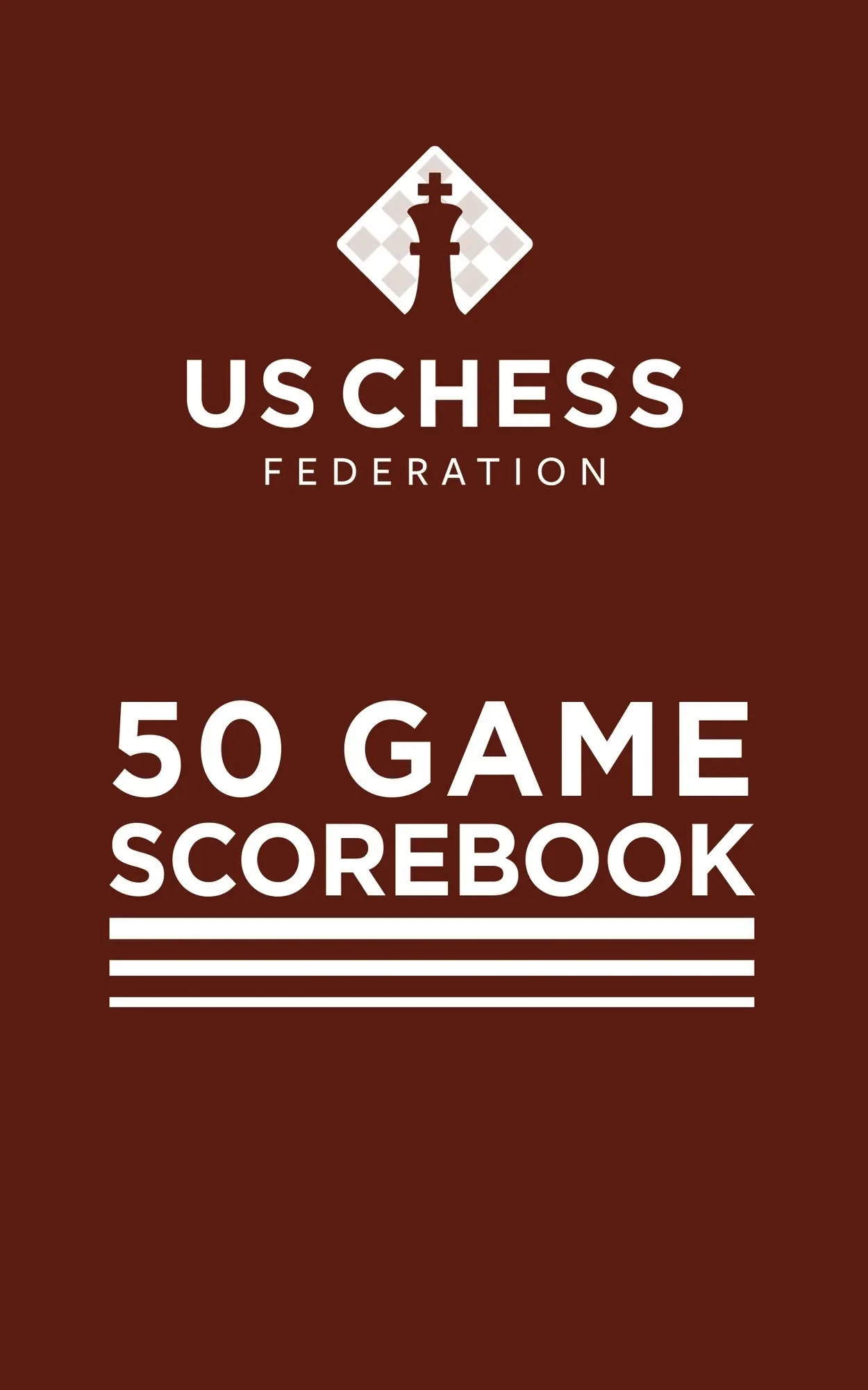 US Chess Federation Luxury Paperback Scorebook - Image 9