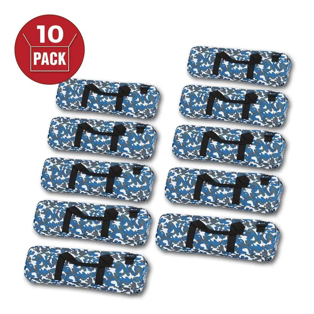 US Chess Federation's Deluxe Chess Bag - Blue Camouflage (10 Pack)