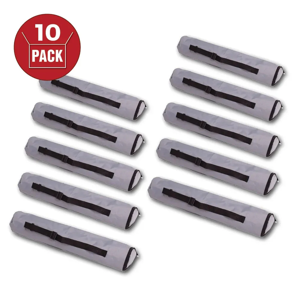 US Chess Federation's Quiver Chess Bag - Gray (10 Pack)