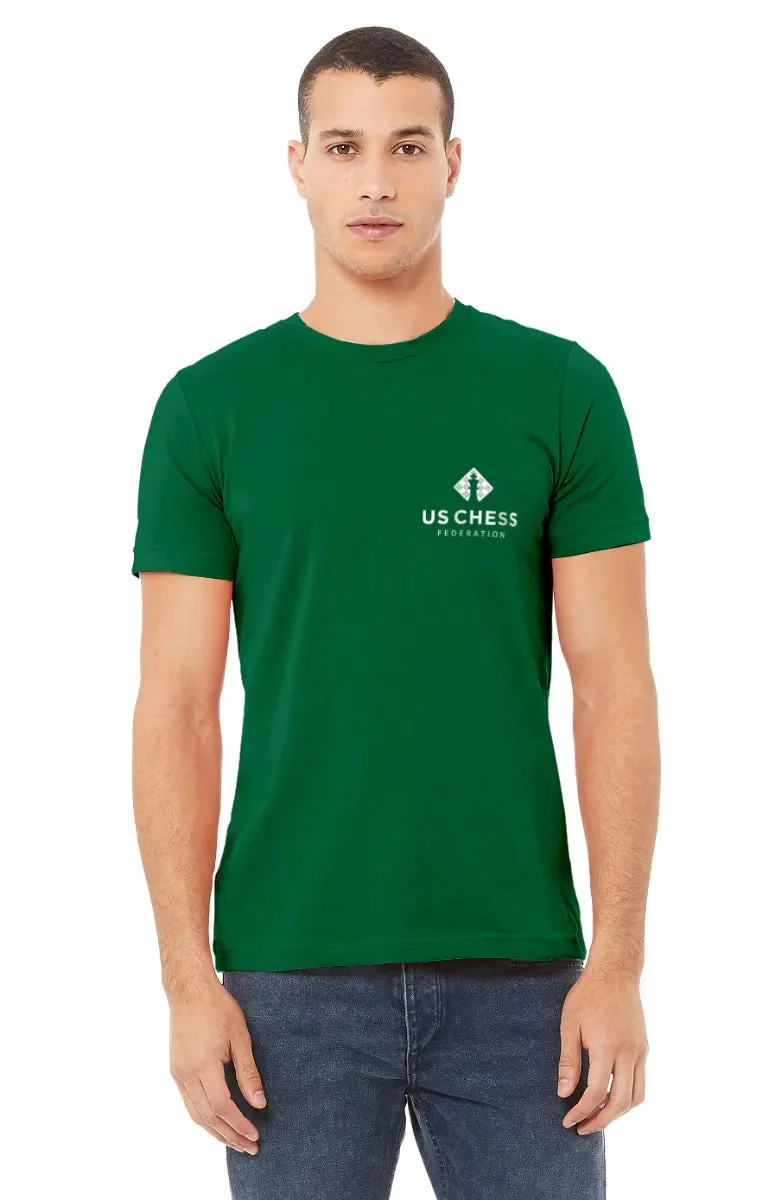 US Chess Small Logo T-Shirt - Image 5
