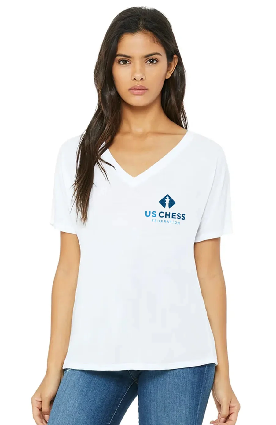 US Chess Small Logo Women's T-Shirt - Image 59