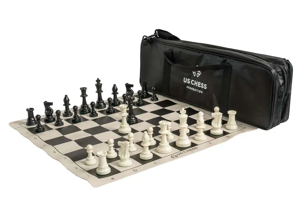 US Chess Supreme Tournament Chess Set Combination - SINGLE WEIGHTED - Image 6
