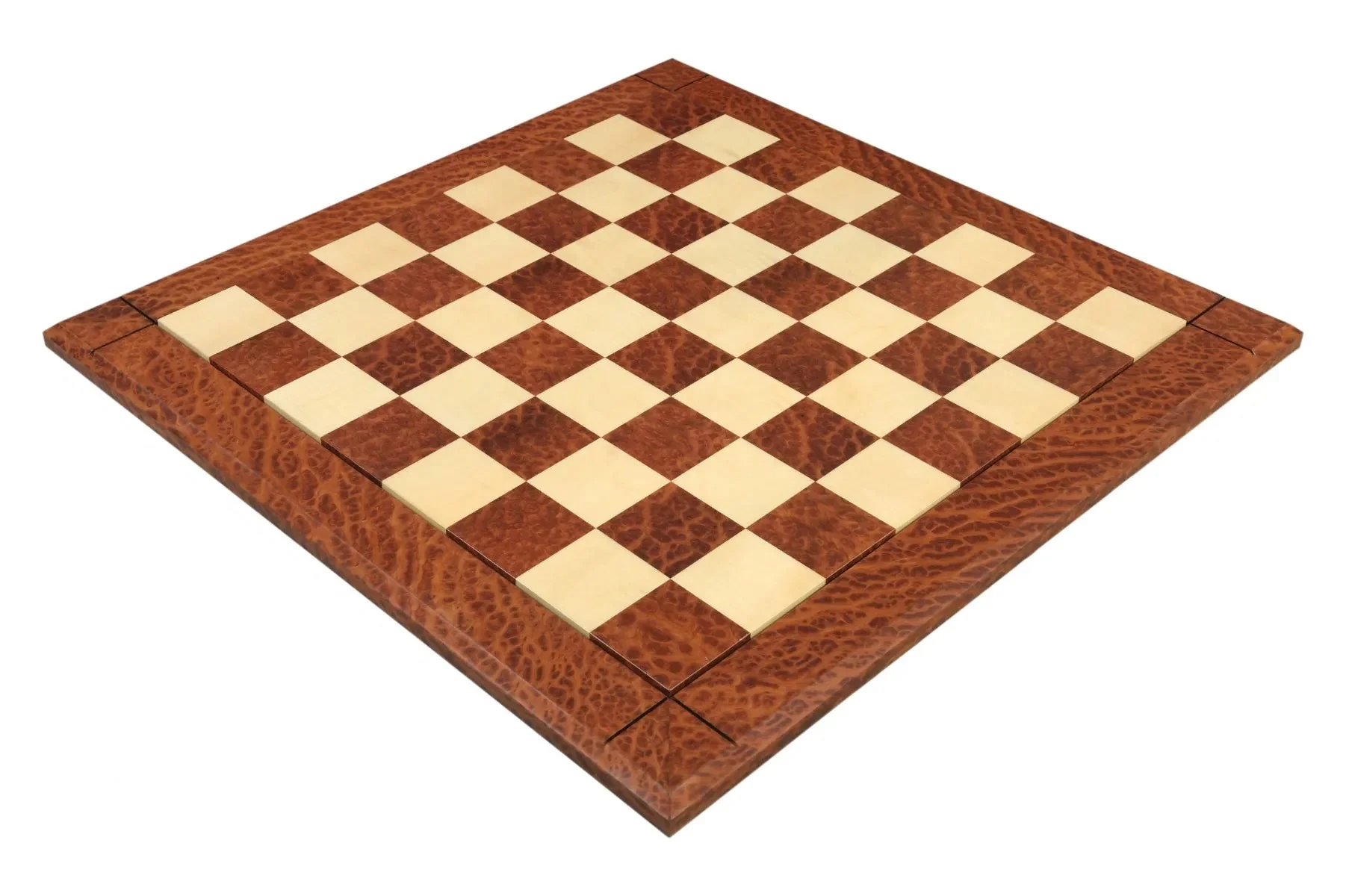 VAVONA Burl & Maple Reproduction of the Drueke Chess Board - 2.5" SQUARES - Image 2