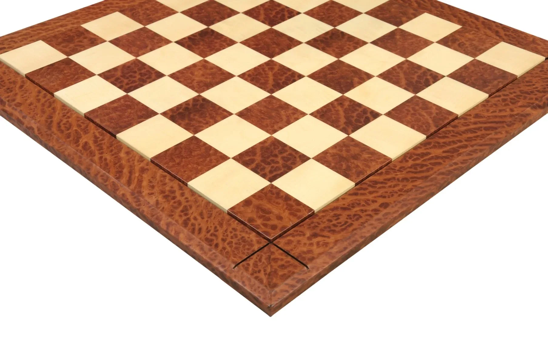 VAVONA Burl & Maple Reproduction of the Drueke Chess Board - 2.5" SQUARES - Image 4