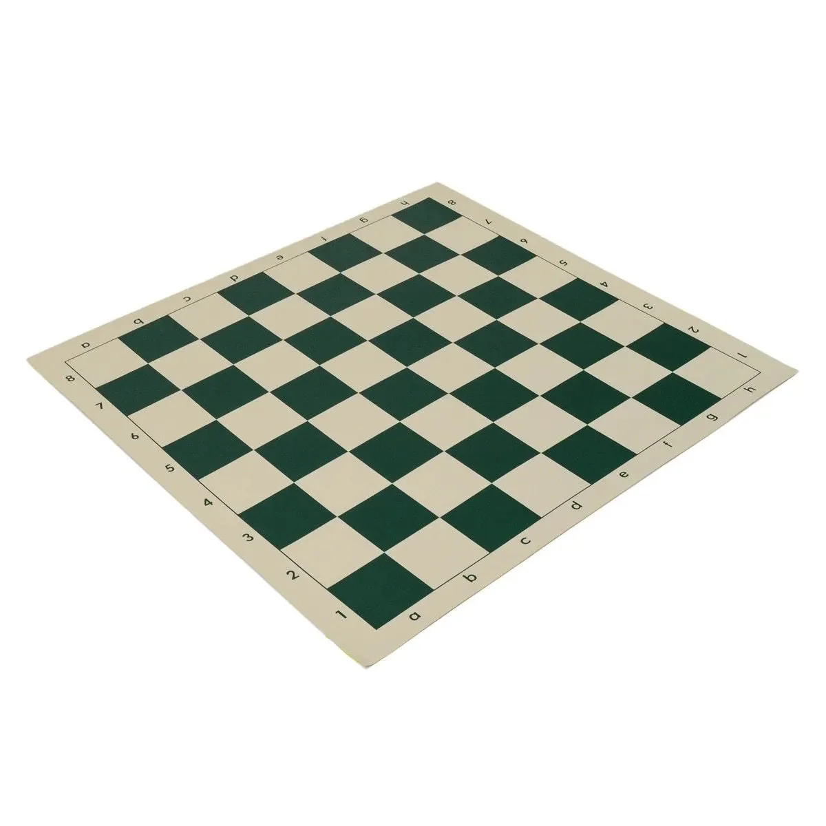 Wholesale Chess 20" Tournament Vinyl Roll-Up Chess Board - Forest Green