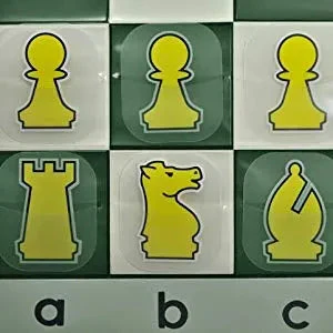 Wholesale Chess 36" Quality Chess Demo Board with Clear Pieces and Bag - Green - Image 3