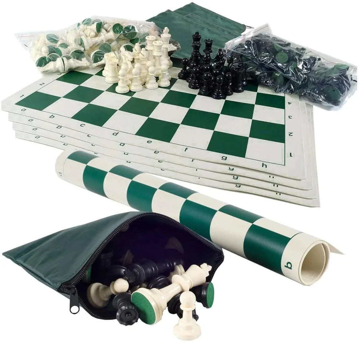 Wholesale Chess Basic Club Sets (5-Pack)