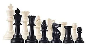 Wholesale Chess Triple Weighted Archer Chess Set Combo - Black - Image 2