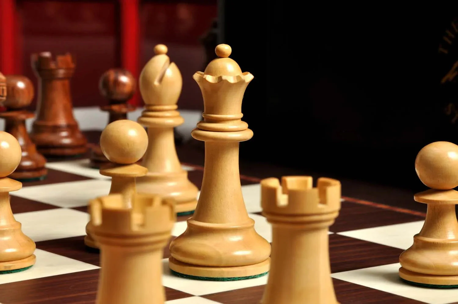 The Wild Knight Series Chess Set, Box, & Board Combination - Image 14