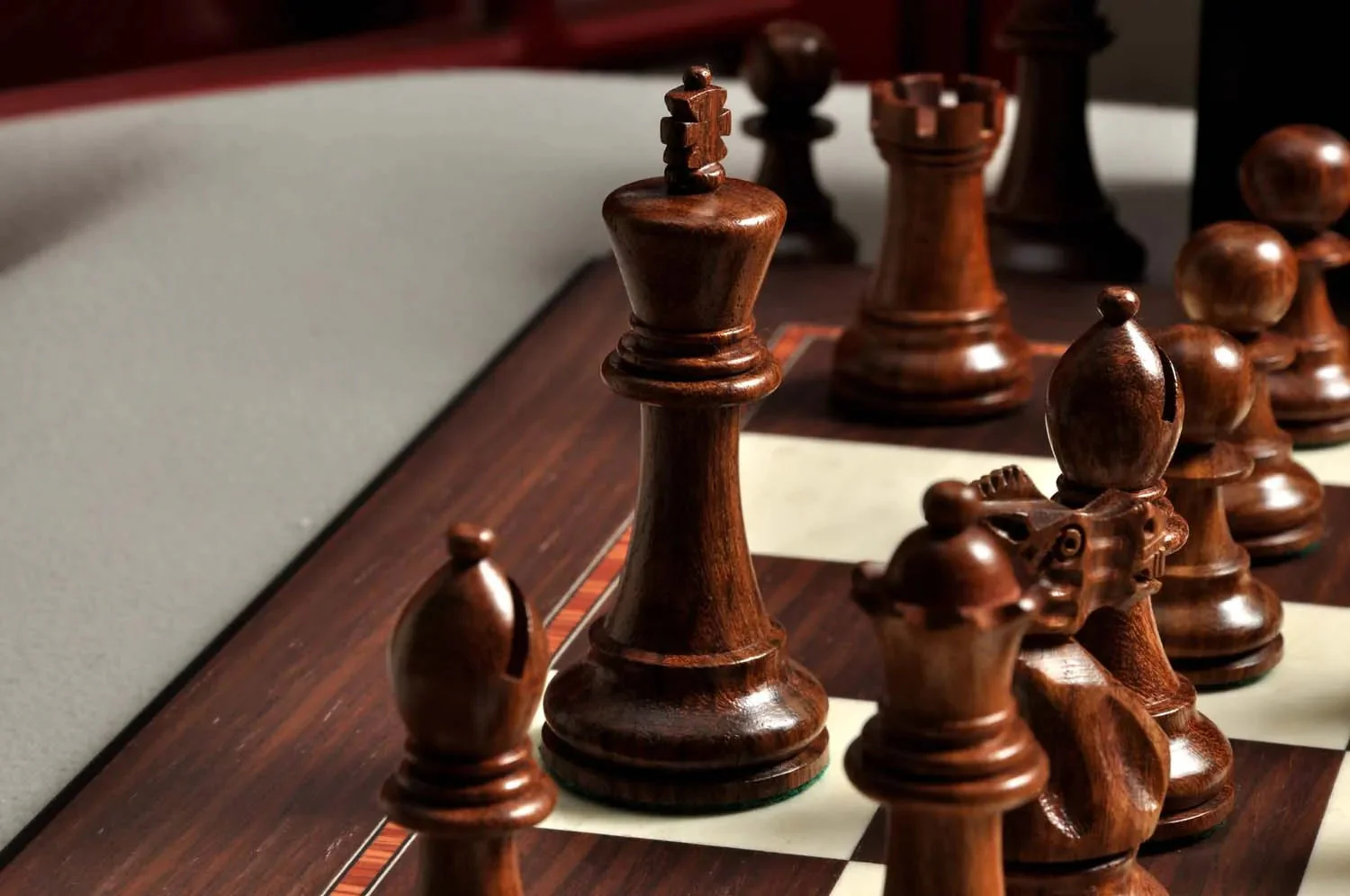The Wild Knight Series Chess Set, Box, & Board Combination - Image 15