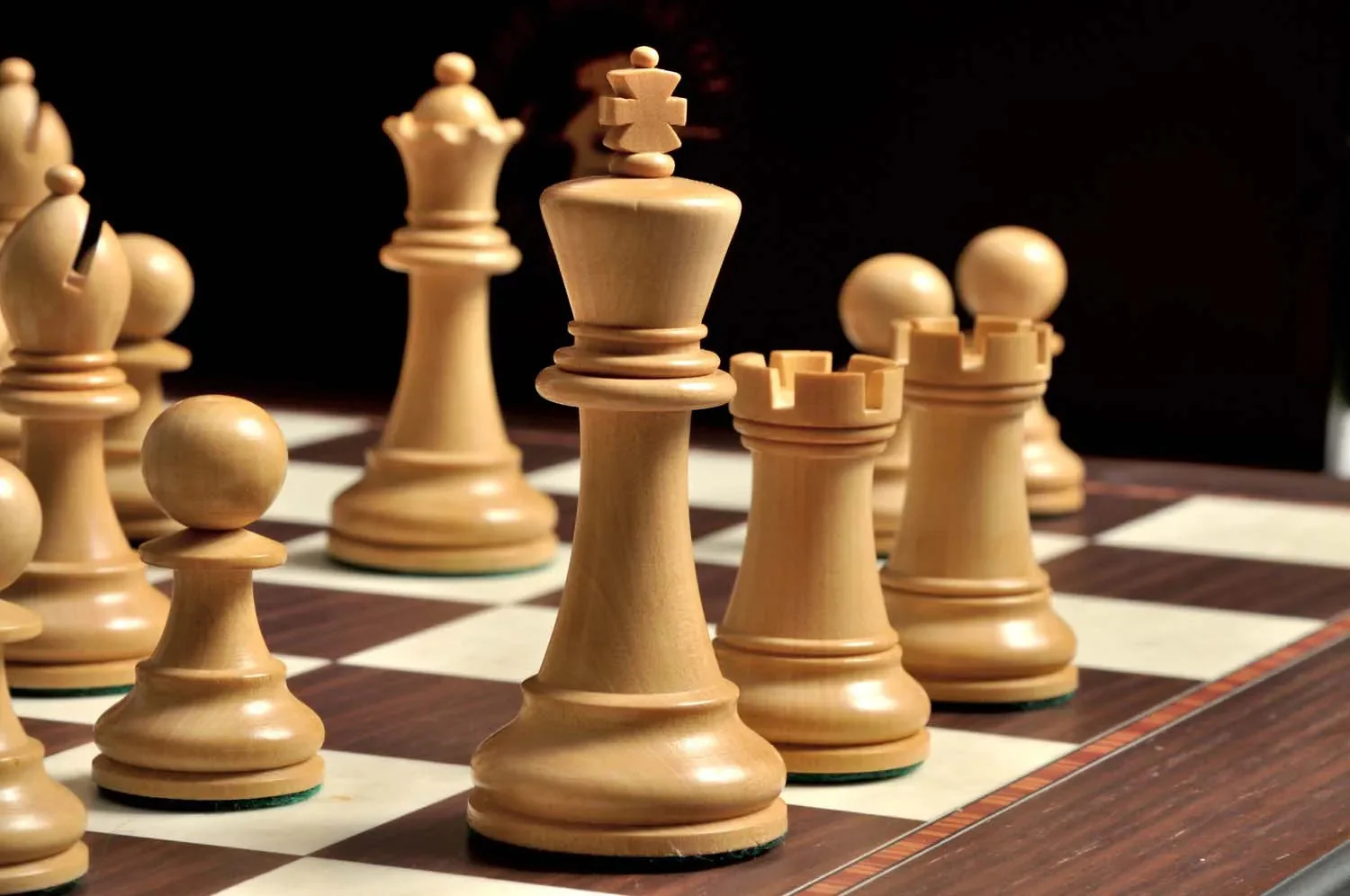The Wild Knight Series Chess Set, Box, & Board Combination - Image 2