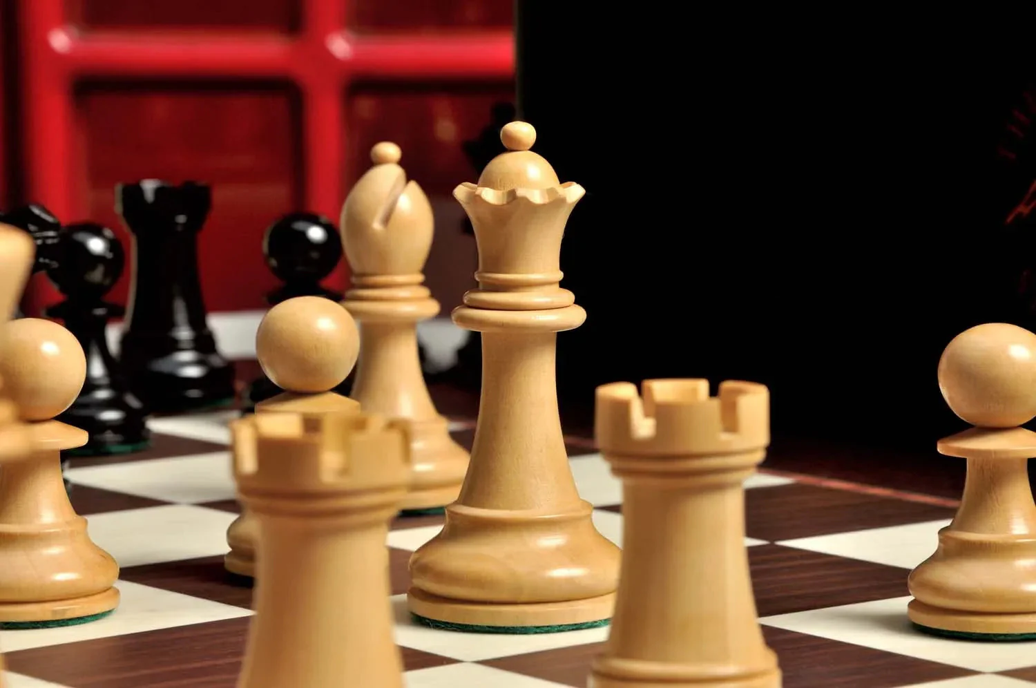 The Wild Knight Series Chess Set, Box, & Board Combination - Image 5
