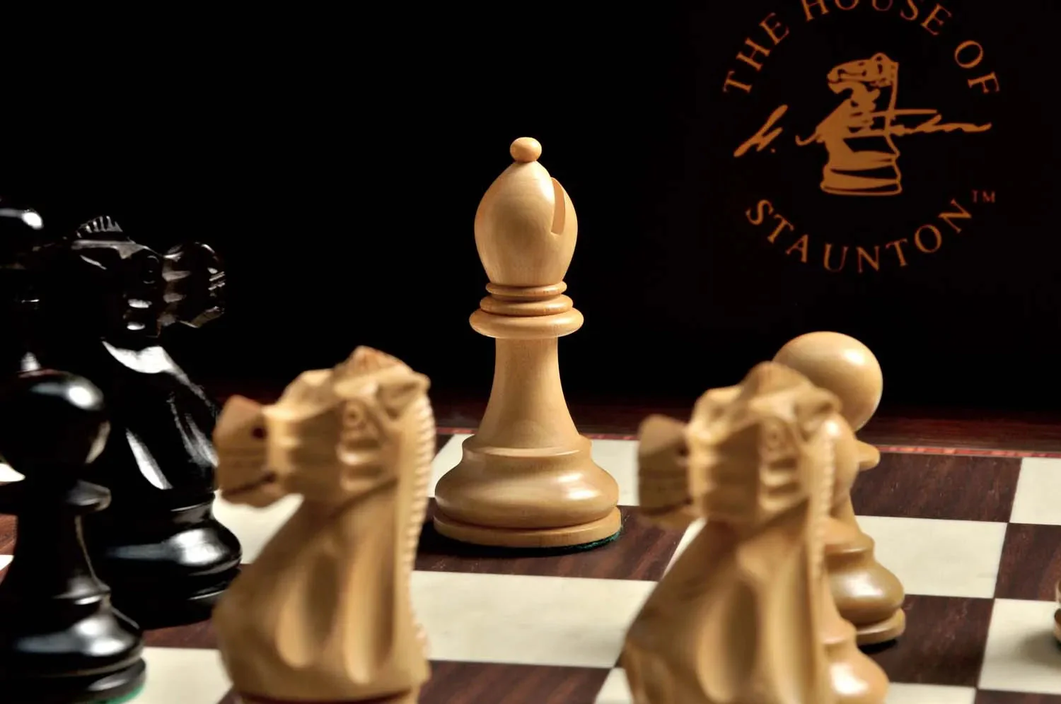 The Wild Knight Series Chess Set, Box, & Board Combination - Image 8