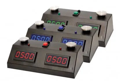 ZMart Fun II Digital Chess Clock with Wedge bag - Image 4